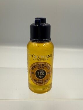 L'OCCITANE Shea Body Shower Oil - Yellow & Navy Cap